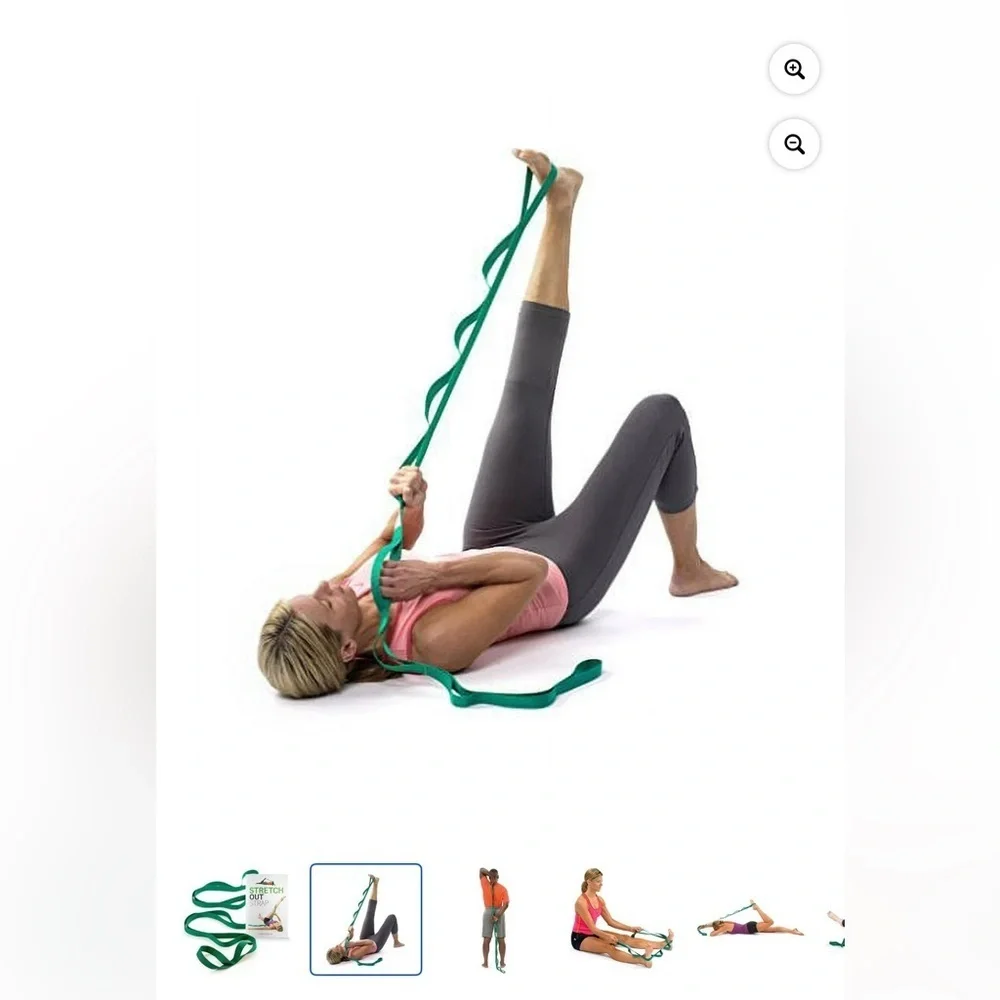The Original Stretch Out Strap with Exercise Book And DVD by OPTP New! - Picture 11 of 15